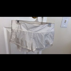 LULULEMON White Speed Short